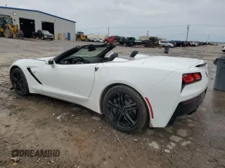 2016 Chevrolet Corvette 1LT z VIN 1G1YB3D71G5123625, wystawiony jako Copart lot #53939265 z przebiegiem 55 049 mil mil oraz Szkoda całkowita • Salvage title. Historia ofert i sprzedaży dostępna na DreamBid. Obrazek 2.