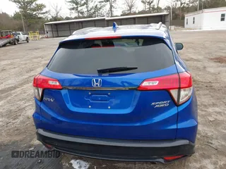 2022 Honda HR-V Sport with VIN 3CZRU6H15NM756188, listed as a IAAI auction lot 41407315 with 39,460 mi miles. Bid and sale history available at carsss.com. Image 16.