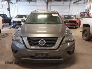 2017 Nissan Pathfinder SV with VIN 5N1DR2MM7HC676161, listed as a IAAI auction lot 41482112 with 105,639 mi miles. Bid and sale history available at carsss.com. Image 12.