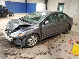2009 Honda Civic LX z VIN 2HGFA16519H369685, wystawiony jako Copart lot #84737384 z przebiegiem 145 741 mil mil oraz Szkoda całkowita • Salvage title. Historia ofert i sprzedaży dostępna na DreamBid. Obrazek 1.