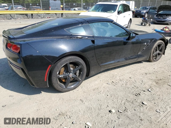 2015 Chevrolet Corvette 1LT with VIN 1G1YB2D71F5108082, listed as a Copart auction lot 53733785 with 67,448 mi miles and Salvage title. Bid and sale history available at DreamBid. Image 3.