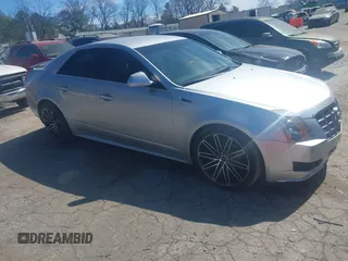 2013 Cadillac CTS Sedan Luxury with VIN 1G6DE5E55D0172215, listed as a IAAI auction lot 41682851 with 89,879 mi miles. Bid and sale history available at carsss.com. Image 1.