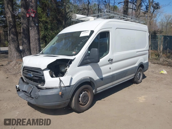 2016 Ford Transit Cargo with VIN 1FTYE1CM1GKA17395, listed as a IAAI auction lot 41892013 with 188,016 mi miles. Bid and sale history available at carsss.com. Image 18.