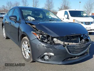 2015 Mazda Mazda3 i Touring with VIN 3MZBM1V70FM143171, listed as a IAAI auction lot 41705147 with 96,175 mi miles. Bid and sale history available at carsss.com. Image 1.