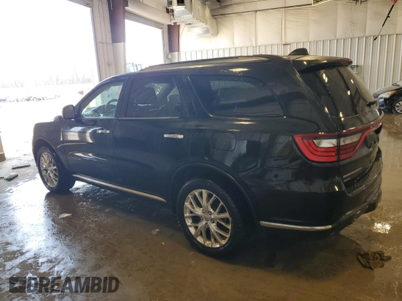 2014 Dodge Durango Citadel with VIN 1C4RDJEG0EC375013, listed as a Copart auction lot 44381125 with 214,532 mi miles and Clean title. Bid and sale history available at DreamBid. Image 2.