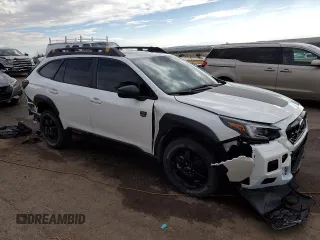 2024 Subaru Outback Wilderness with VIN 4S4BTGUD9R3295242, listed as a Copart auction lot 61982425 with 9,530 mi miles and Salvage title. Bid and sale history available at DreamBid. Image 4.