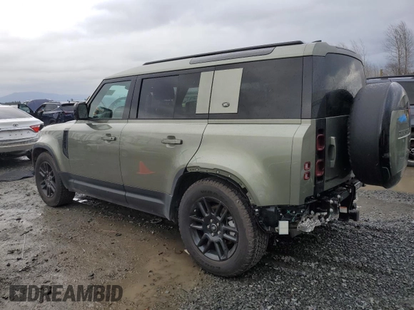 2024 Land Rover Defender S with VIN SALEJ7EX9R2343479, listed as a Copart auction lot 84972984 with 3,124 mi miles and Salvage title. Bid and sale history available at DreamBid. Image 2.