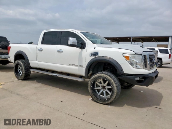 2016 Nissan Titan Platinum Reserve с VIN 1N6BA1F21GN513109, выставлен на аукционе Copart как лот 56116825 с пробегом 94 263 миль миль и Чистый • Clean title. История ставок и продаж доступна на DreamBid. Изображение 4.