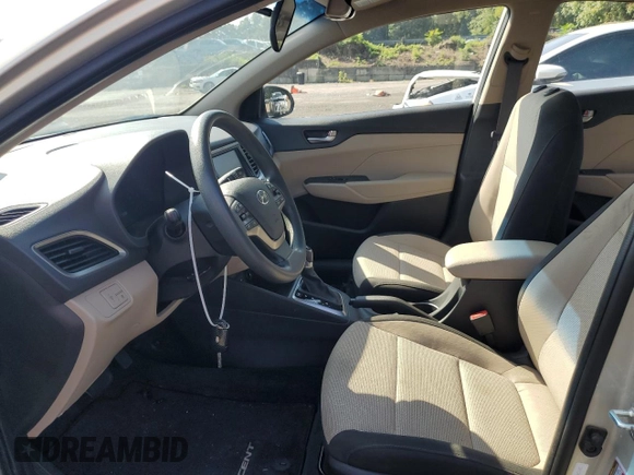 2018 Hyundai Accent SEL with VIN 3KPC24A35JE006232, listed as a Copart auction lot 66309393 with 53,702 mi miles. Bid and sale history available at carsss.com. Image 7.