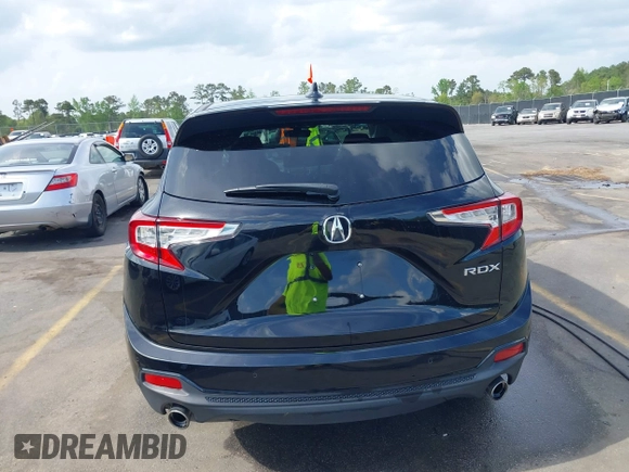 2020 Acura RDX w/Technology Pkg with VIN 5J8TC1H57LL002097, listed as a IAAI auction lot 41957752 with 60,945 mi miles. Bid and sale history available at carsss.com. Image 16.