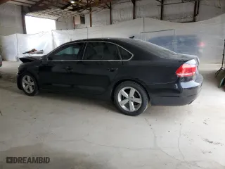 2015 Volkswagen Passat 1.8T Limited Edition with VIN 1VWAS7A36FC103976, listed as a Copart auction lot 50385035 with 103,726 mi miles and Salvage Title. Bid and sale history available at carsss.com. Image 2.