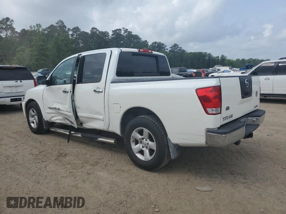 2006 Nissan Titan LE with VIN 1N6BA07A06N525735, listed as a Copart auction lot 53841875 with 97,897 mi miles and Salvage Title. Bid and sale history available at DreamBid. Image 2.