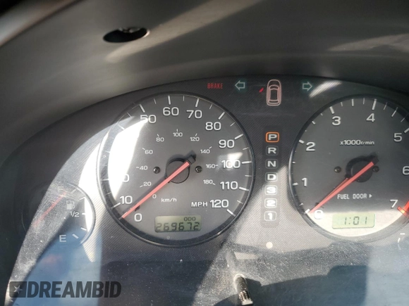2000 Subaru Legacy Outback Limited with VIN 4S3BH6860Y7643092, listed as a Copart auction lot 74400244 with 269,672 mi miles and Clean title. Bid and sale history available at DreamBid. Image 9.