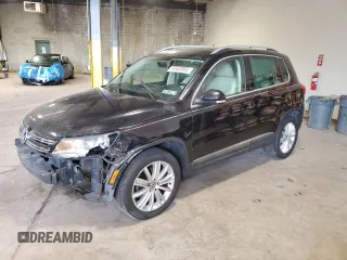 2012 Volkswagen Tiguan S with VIN WVGBV7AX3CW548120, listed as a Copart auction lot 54443865 with 144,832 mi miles and Salvage Title. Bid and sale history available at DreamBid. Image 1.