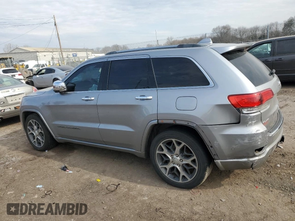 2019 Jeep Grand Cherokee Overland with VIN 1C4RJFCG9KC840084, listed as a Copart auction lot 47440845 with 101,281 mi miles and Salvage Title. Bid and sale history available at carsss.com. Image 2.