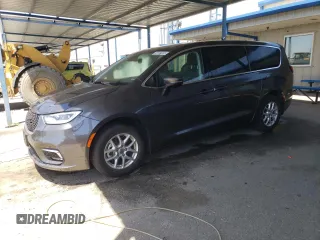 2023 Chrysler Pacifica Touring L с VIN 2C4RC1BG1PR529200, выставлен на аукционе Copart как лот 59607995 с пробегом 74 484 миль миль и На запчасти • Non repairable. История ставок и продаж доступна на DreamBid. Изображение 1.