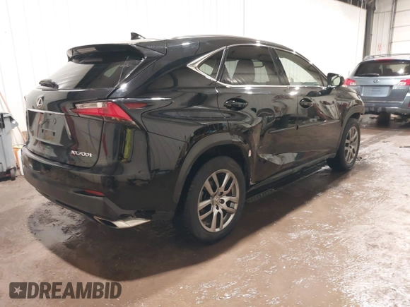 2015 Lexus NX 200t with VIN JTJBARBZ1F2004476, listed as a IAAI auction lot 41668982 with 110,512 mi miles and . Bid and sale history available at DreamBid. Image 4.
