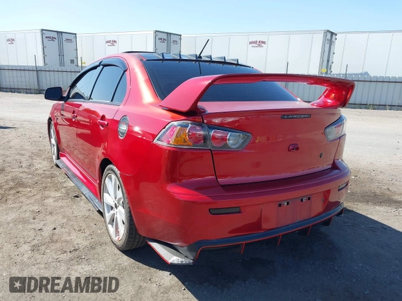 2012 Mitsubishi Lancer GT with VIN JA32U8FW8CU014358, listed as a IAAI auction lot 42502795 with 277,869 mi miles and . Bid and sale history available at DreamBid. Image 3.