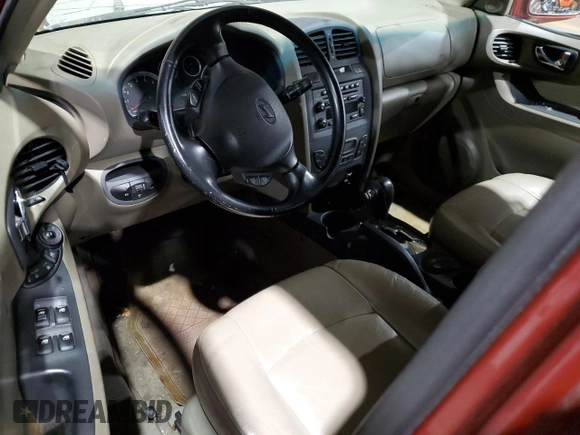 2005 Hyundai Santa Fe GLS with VIN KM8SC13E45U881925, listed as a Copart auction lot 41465615 with 162,152 mi miles and Clean Title. Bid and sale history available at carsss.com. Image 8.