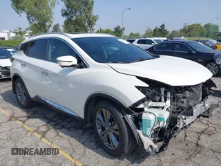 2019 Nissan Murano SV с VIN 5N1AZ2MJ5KN162233, выставлен на аукционе IAAI как лот 42452627 с пробегом 67 449 миль миль и . История ставок и продаж доступна на DreamBid. Изображение 1.