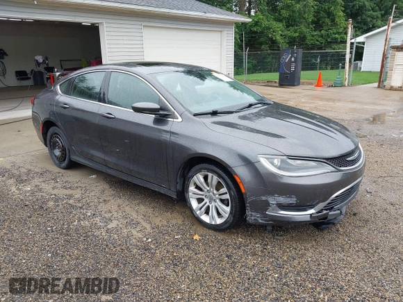 2015 Chrysler 200 Limited with VIN 1C3CCCAB6FN557341, listed as a IAAI auction lot 42585791 with 90,594 mi miles and . Bid and sale history available at DreamBid. Image 1.