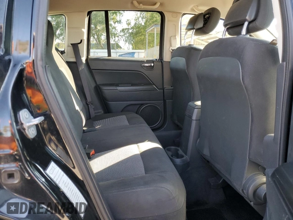 2015 Jeep Compass Sport with VIN 1C4NJCBA1FD190757, listed as a Copart auction lot 46546335 with 104,060 mi miles and Salvage Title. Bid and sale history available at carsss.com. Image 11.