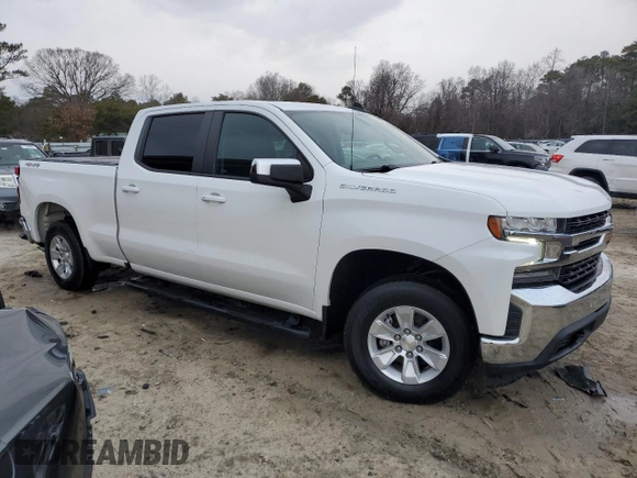 2021 Chevrolet Silverado 1500 LT with VIN 1GCPYDEK3MZ143387, listed as a Copart auction lot 87264484 with 111,556 mi miles and Clean Title. Bid and sale history available at carsss.com. Image 4.