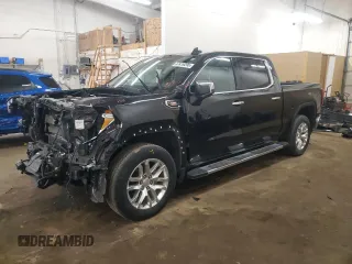 2021 GMC Sierra 1500 SLT z VIN 3GTU9DET0MG282157, wystawiony jako Copart lot #47419295 z przebiegiem 73 922 mil mil oraz Szkody całkowita. Historia ofert i sprzedaży dostępna na DreamBid. Obrazek 1.