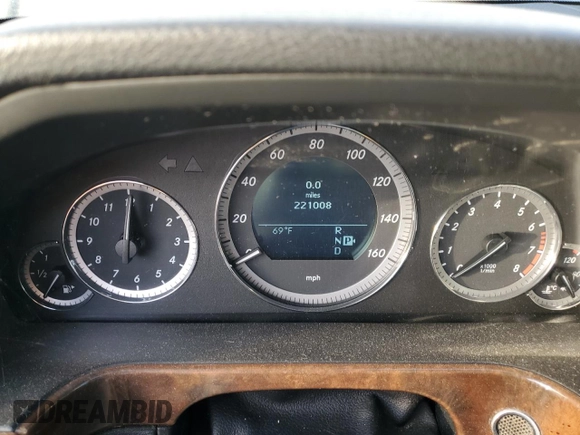 2011 Mercedes-Benz E 350 Luxury with VIN WDDHH8HB0BA222055, listed as a Copart auction lot 79718454 with 221,008 mi miles and Clean Title. Bid and sale history available at DreamBid. Image 9.