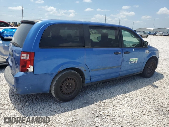 2008 Dodge Grand Caravan SE with VIN 2D8HN44H08R677094, listed as a Copart auction lot 66573804 with 210,318 mi miles and Clean Title. Bid and sale history available at DreamBid. Image 3.