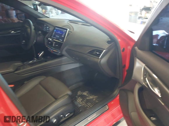 2021 Cadillac CT5 V-Series with VIN 1G6DV5RW9M0136210, listed as a IAAI auction lot 42571132 with 16,941 mi miles and . Bid and sale history available at DreamBid. Image 5.