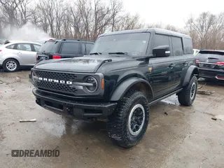 2022 Ford Bronco with VIN 1FMEE5DP7NLB44920, listed as a IAAI auction lot 41824834 with 55,254 mi miles. Bid and sale history available at carsss.com. Image 19.