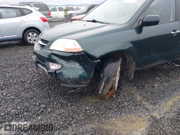 2001 Acura MDX with VIN 2HNYD18231H503340, listed as a IAAI auction lot 41799046 with 143,442 mi miles. Bid and sale history available at carsss.com. Image 6.