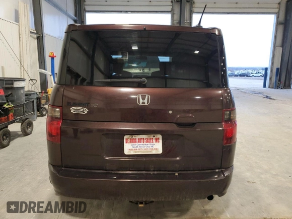 2007 Honda Element SC with VIN 5J6YH18947L012675, listed as a Copart auction lot 51699745 with 210,439 mi miles and Salvage Title. Bid and sale history available at DreamBid. Image 6.