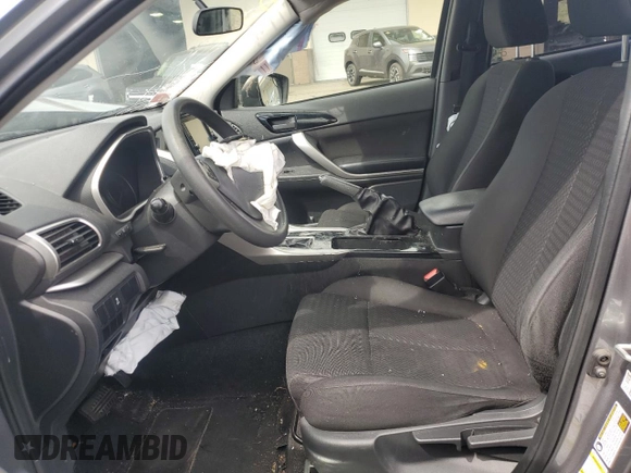 2020 Mitsubishi Eclipse Cross ES with VIN JA4AS3AA3LZ033964, listed as a Copart auction lot 54377445 with 90,425 mi miles and Salvage title. Bid and sale history available at DreamBid. Image 7.