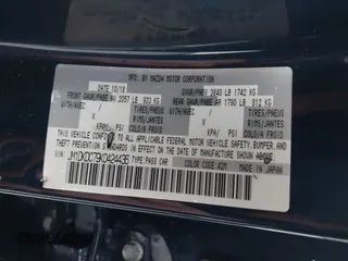2019 Mazda CX-3 Touring with VIN JM1DKDC79K0424436, listed as a IAAI auction lot 41579280 with 76,989 mi miles. Bid and sale history available at carsss.com. Image 9.