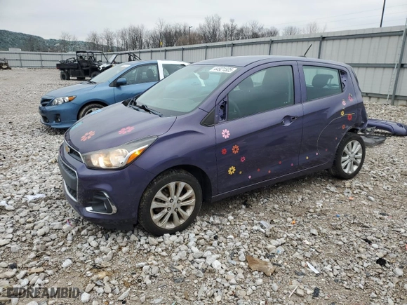 2016 Chevrolet Spark LT with VIN KL8CD6SAXGC626909, listed as a Copart auction lot 44921505 with 99,639 mi miles and Salvage Title. Bid and sale history available at carsss.com. Image 1.