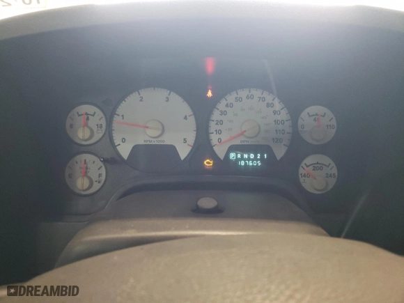 2007 Dodge Ram 2500 Laramie with VIN 3D7KS28C17G761757, listed as a Copart auction lot 78239114 with 187,605 mi miles and Clean Title. Bid and sale history available at carsss.com. Image 9.