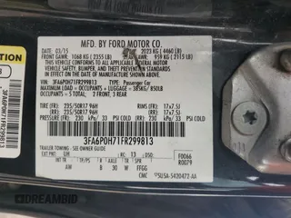 2015 Ford Fusion SE with VIN 3FA6P0H71FR299813, listed as a Copart auction lot 59503885 with 219,831 mi miles and Clean title. Bid and sale history available at DreamBid. Image 12.