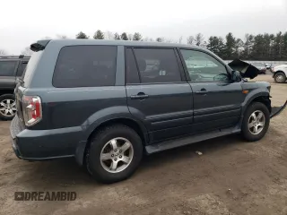 2006 Honda Pilot EX-L with VIN 5FNYF187X6B001398, listed as a Copart auction lot 44777805 with 202,226 mi miles and Clean Title. Bid and sale history available at DreamBid. Image 3.