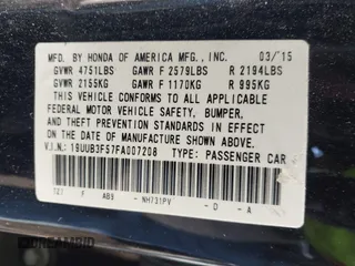 2015 Acura TLX V6 Tech with VIN 19UUB3F57FA007208, listed as a IAAI auction lot 41441646 with 177,464 mi miles. Bid and sale history available at carsss.com. Image 9.