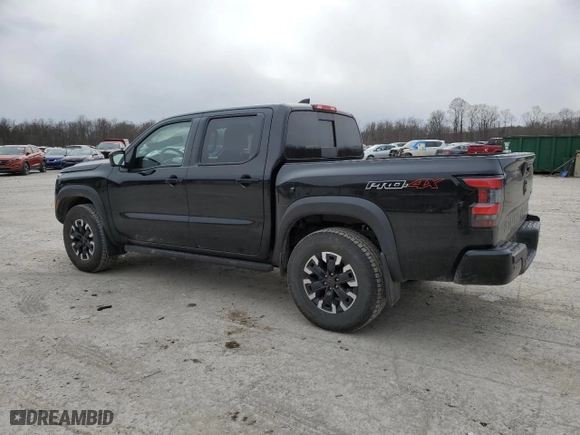 2023 Nissan Frontier PRO-4X with VIN 1N6ED1EK8PN619479, listed as a Copart auction lot 48434065 with 9,731 mi miles and Salvage Title. Bid and sale history available at carsss.com. Image 2.