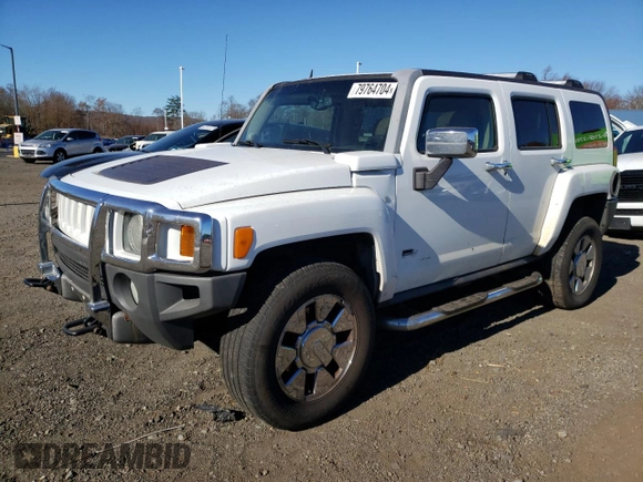2007 Hummer H3 SUV with VIN 5GTDN13E578118131, listed as a Copart auction lot 79764704 with 167,292 mi miles and Clean Title. Bid and sale history available at DreamBid. Image 1.