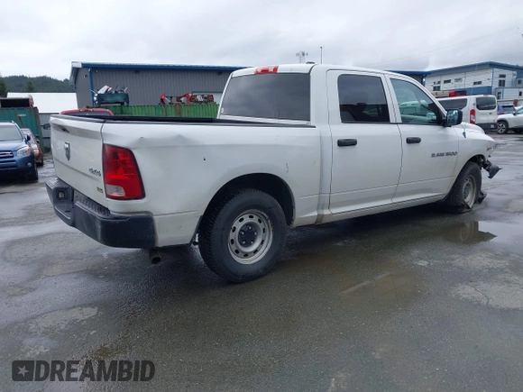 2012 Ram 1500 Tradesman with VIN 1C6RD7KP9CS319444, listed as a IAAI auction lot 42207825 with 80,133 mi miles and . Bid and sale history available at DreamBid. Image 4.