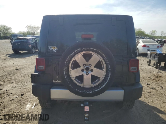 2013 Jeep Wrangler Unlimited Moab with VIN 1C4HJWEG9DL667663, listed as a Copart auction lot 53716105 with 184,885 mi miles and Salvage title. Bid and sale history available at DreamBid. Image 6.
