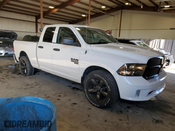 2021 Ram 1500 Tradesman z VIN 1C6RR7FG2MS574580, wystawiony jako Copart lot #84800634 z przebiegiem 33 134 mil mil oraz Szkoda całkowita • Salvage title. Historia ofert i sprzedaży dostępna na DreamBid. Obrazek 4.