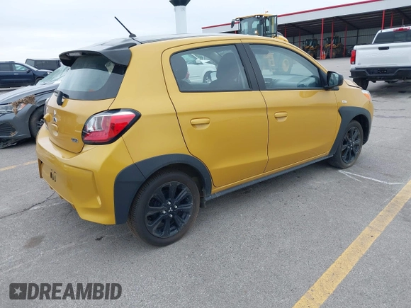 2023 Mitsubishi Mirage Black Edition с VIN ML32AWHJ0PH001038, выставлен на аукционе IAAI как лот 42364804 с пробегом 25 165 миль миль и . История ставок и продаж доступна на DreamBid. Изображение 4.