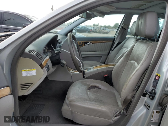 2007 Mercedes-Benz E 550 with VIN WDBUF72X87B020870, listed as a Copart auction lot 78302684 with 222,043 mi miles and Clean Title. Bid and sale history available at DreamBid. Image 7.