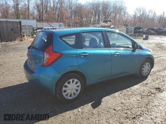 2015 Nissan Note SV with VIN 3N1CE2CP5FL395021, listed as a Copart auction lot 46747585 with 115,388 mi miles and Salvage Title. Bid and sale history available at DreamBid. Image 3.