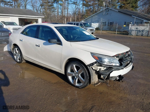 2013 Chevrolet Malibu LTZ with VIN 1G11J5SX3DF264883, listed as a IAAI auction lot 41636700 with 166,412 mi miles. Bid and sale history available at carsss.com. Image 1.